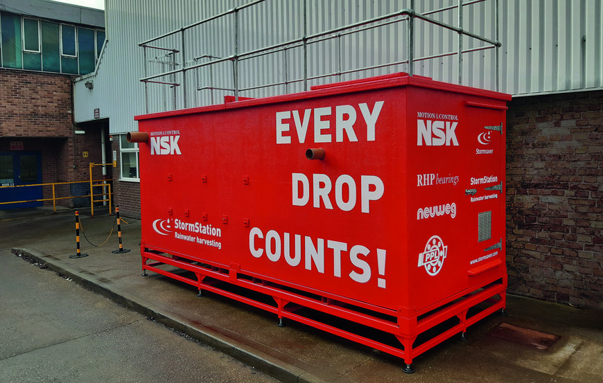 NSK Newark site implements rainwater harvesting